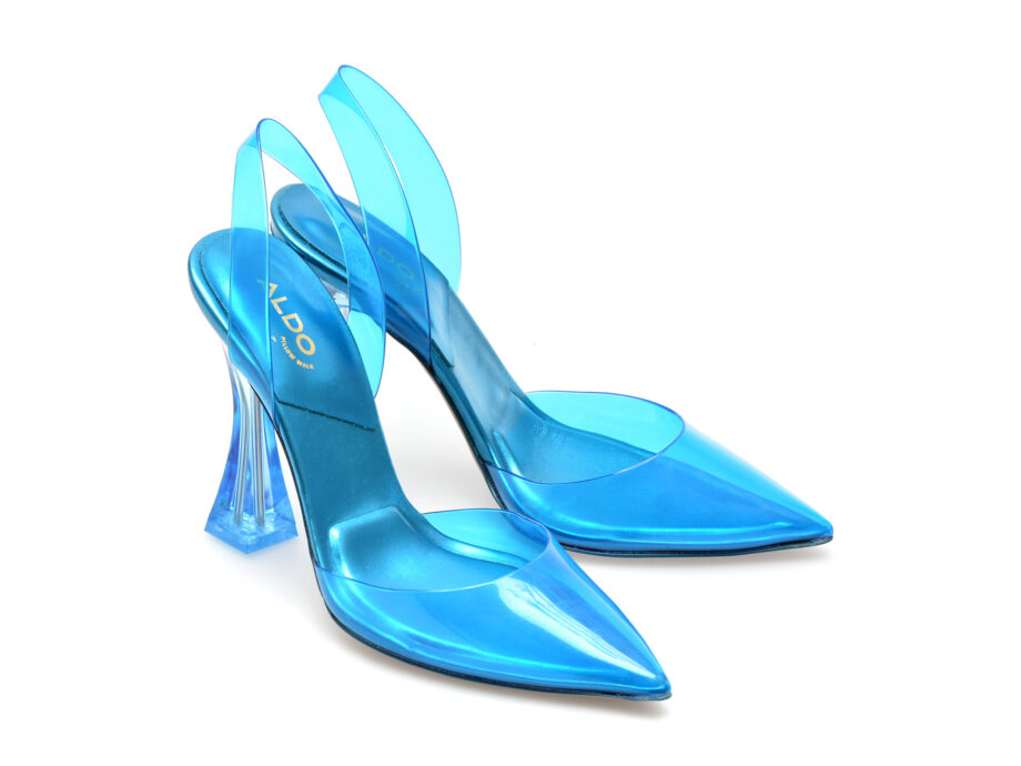 Comandă Încălțăminte Damă, la Reducere  Pantofi ALDO albastri, SOLANTI420, din pvc Branduri de top ✓