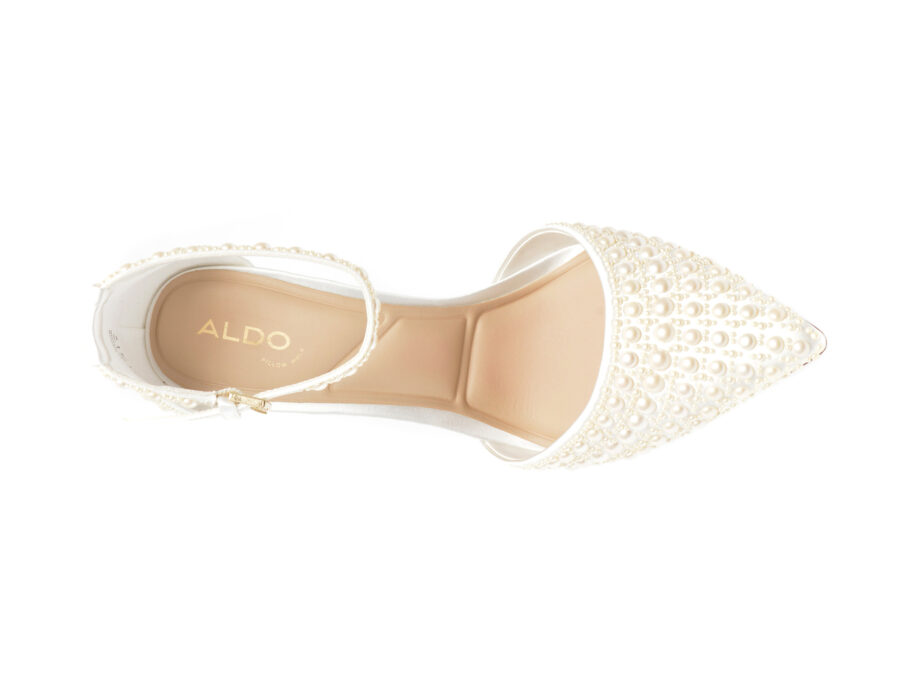 Comandă Încălțăminte Damă, la Reducere  Pantofi ALDO albi, DERPERLA100, din piele ecologica Branduri de top ✓