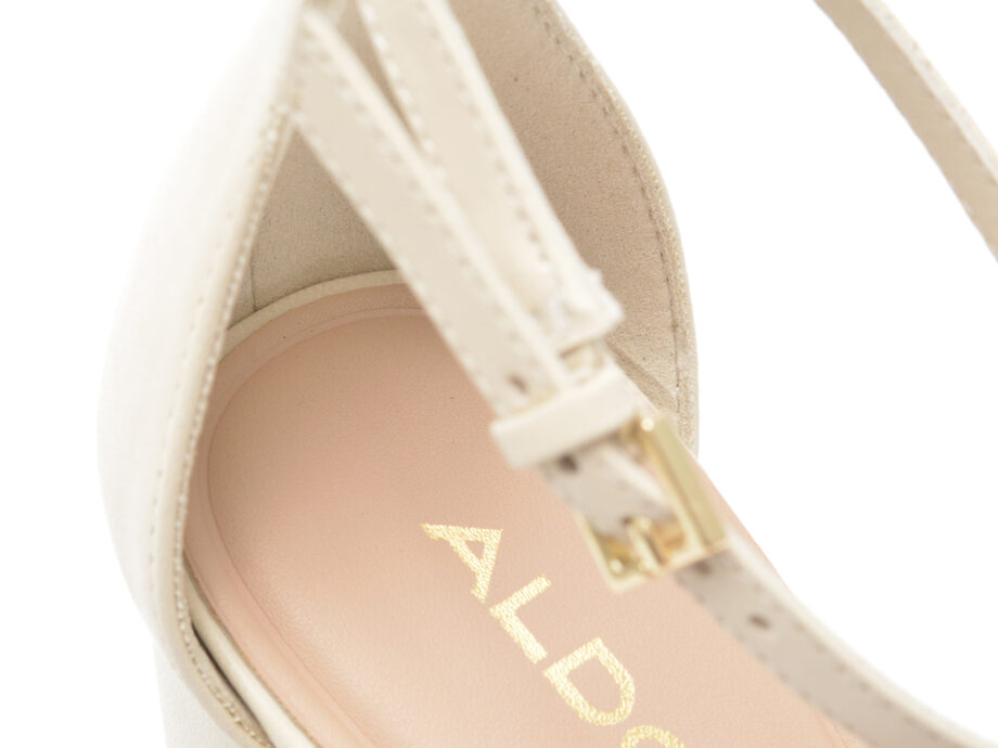 Comandă Încălțăminte Damă, la Reducere  Pantofi ALDO albi, MILLGATE110, din piele naturala Branduri de top ✓