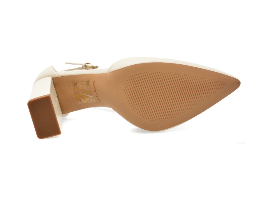 Comandă Încălțăminte Damă, la Reducere  Pantofi ALDO albi, MILLGATE110, din piele naturala Branduri de top ✓