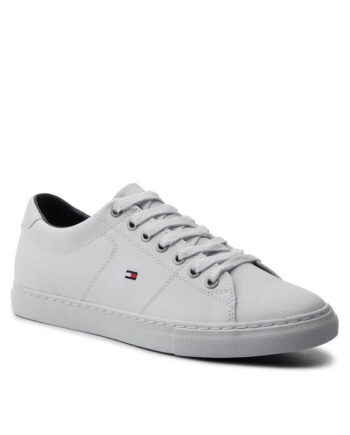 Tommy Hilfiger Sneakers Essential Leather Sneaker FM0FM02157 Alb
