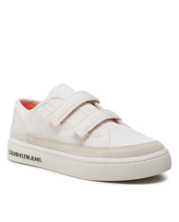 Calvin Klein Jeans Sneakers Classic Cupsole Velcro Softny Wn YW0YW00909 Alb