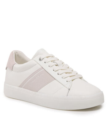 Calvin Klein Sneakers Clean Cupsole Lace Up HW0HW01415 Alb
