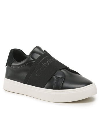 Calvin Klein Sneakers Clean Cupsole Slip On HW0HW01416 Negru