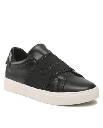 Calvin Klein Sneakers Cupsole Slip On HW0HW01352 Negru