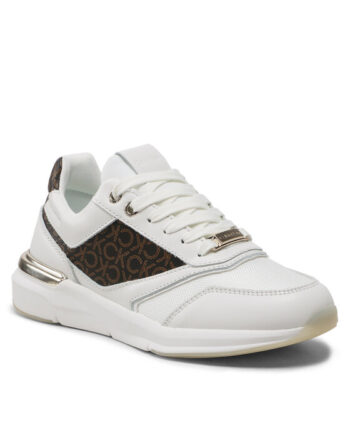 Calvin Klein Sneakers Flexi Runner - Mono HW0HW01437 Alb
