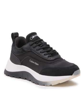 Calvin Klein Sneakers Runner Lace Up HW0HW01447 Negru
