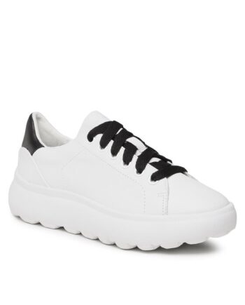 Geox Sneakers D Spherica Ec4.1 B D35TCB 00085 C0404 Alb