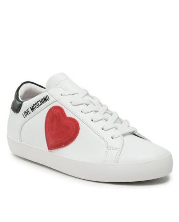 LOVE MOSCHINO Sneakers JA15402G1GIAM10A Alb