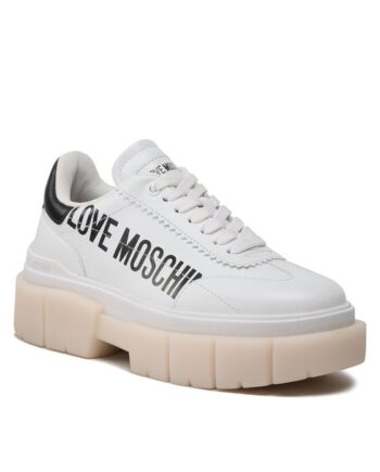 LOVE MOSCHINO Sneakers JA15666G1GIA110A Alb