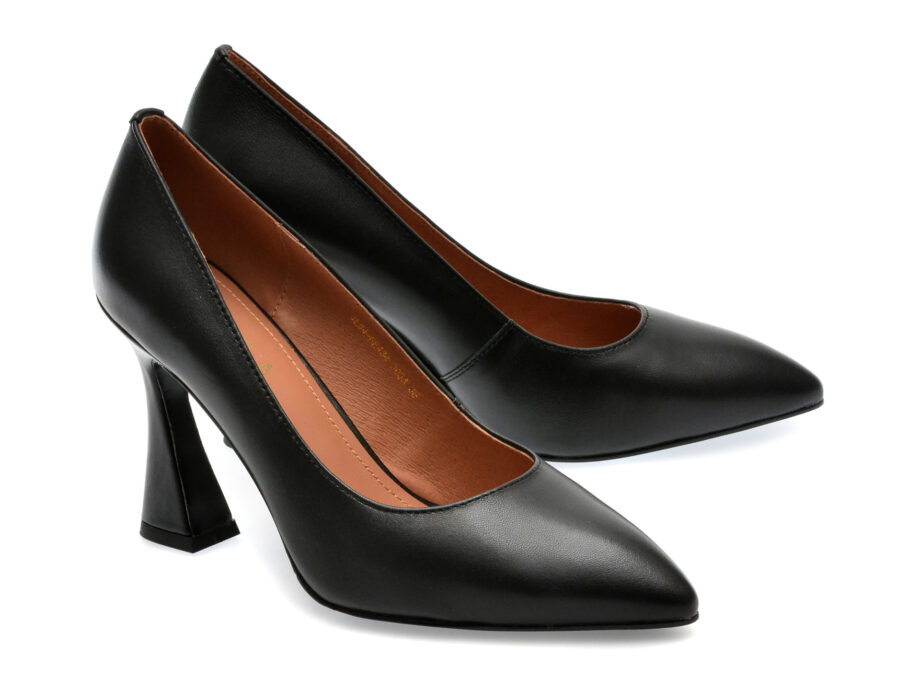 Comandă Încălțăminte Damă, la Reducere  Pantofi EPICA negri, EE434, din piele naturala Branduri de top ✓