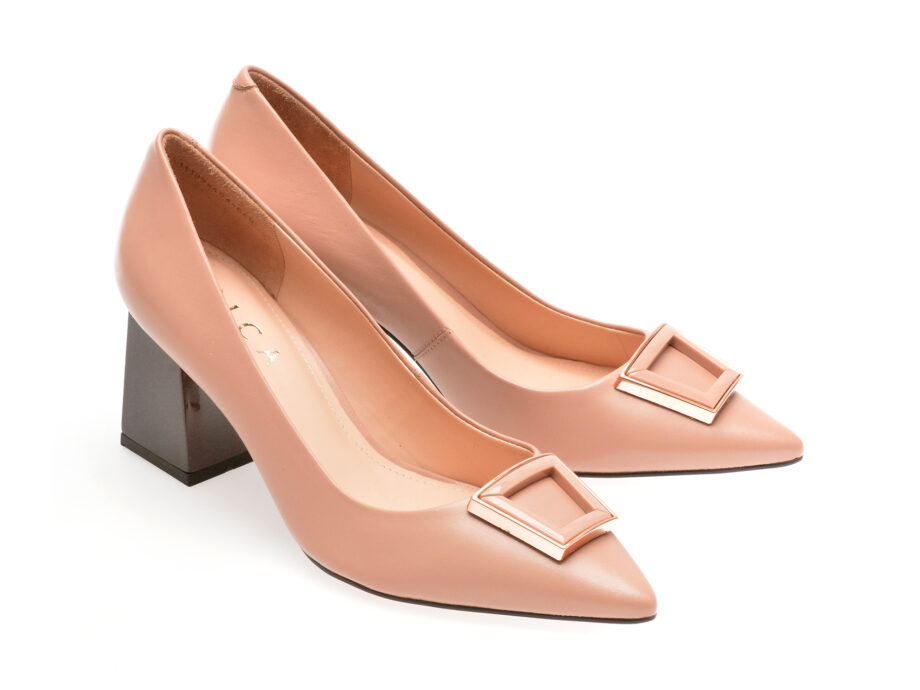 Comandă Încălțăminte Damă, la Reducere  Pantofi EPICA roz, 1110665, din piele naturala Branduri de top ✓