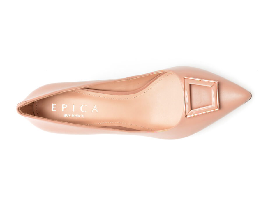 Comandă Încălțăminte Damă, la Reducere  Pantofi EPICA roz, 1110665, din piele naturala Branduri de top ✓