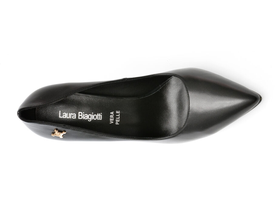 Comandă Încălțăminte Damă, la Reducere  Pantofi LAURA BIAGIOTTI negri, 8318, din piele ecologica Branduri de top ✓