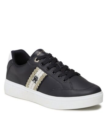 Tommy Hilfiger Sneakers Court Sneaker With Webbing FW0FW07106 Bleumarin