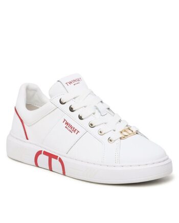 TWINSET Sneakers 231TCP070 Alb