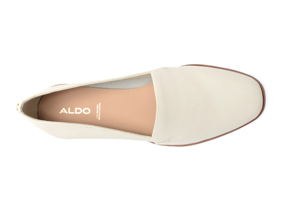 Comandă Încălțăminte Damă, la Reducere  Pantofi ALDO albi, VEADITH115, din piele naturala Branduri de top ✓