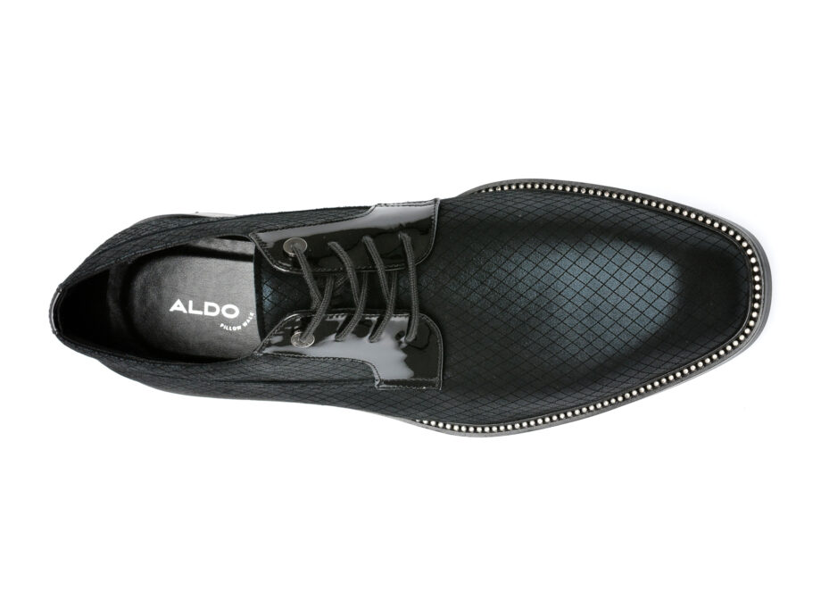 Comandă Încălțăminte Damă, la Reducere  Pantofi ALDO negri, BOYARD008, din piele naturala lacuita Branduri de top ✓