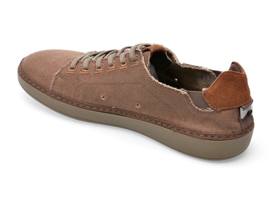 Comandă Încălțăminte Damă, la Reducere  Pantofi CLARKS maro, HIGLEY LACE 0912, din material textil Branduri de top ✓