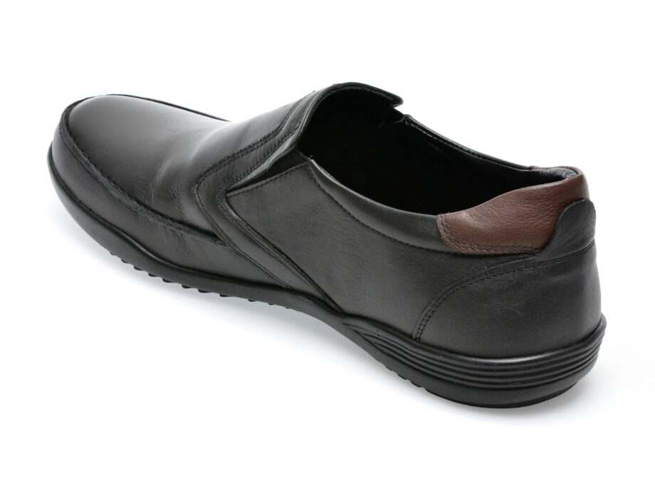 Comandă Încălțăminte Damă, la Reducere  Pantofi OTTER negri, 220, din piele naturala Branduri de top ✓
