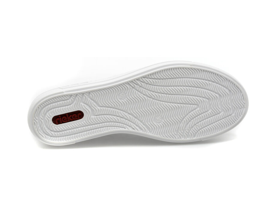 Comandă Încălțăminte Damă, la Reducere  Pantofi RIEKER albi, L8831, din piele ecologica Branduri de top ✓