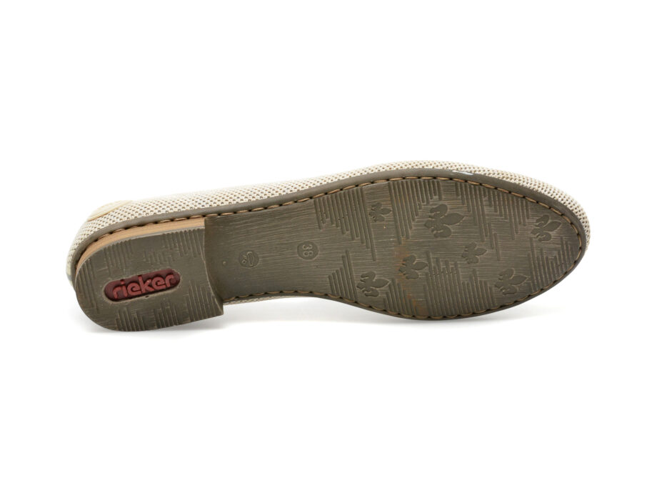 Comandă Încălțăminte Damă, la Reducere  Pantofi RIEKER gri, 51989, din material textil Branduri de top ✓