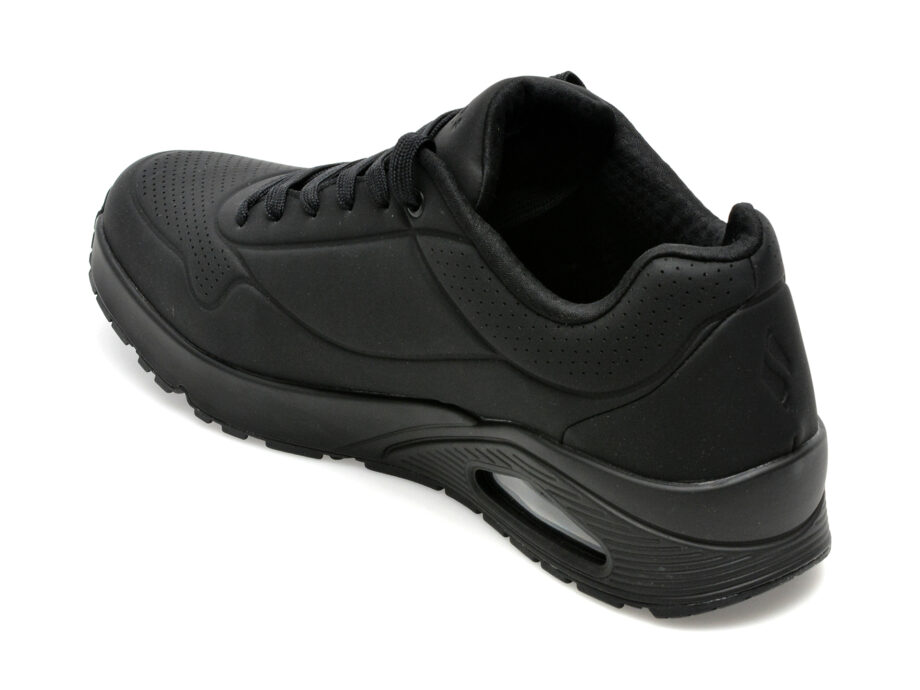 Comandă Încălțăminte Damă, la Reducere  Pantofi SKECHERS negri, UNO, din piele ecologica Branduri de top ✓