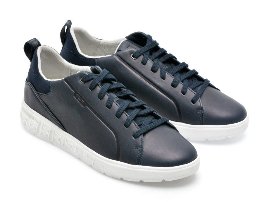 Comandă Încălțăminte Damă, la Reducere  Pantofi sport GEOX bleumarin, U25E7B, din piele naturala Branduri de top ✓