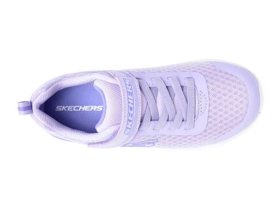 Comandă Încălțăminte Damă, la Reducere  Pantofi sport SKECHERS mov, MICROSPEC MAX, din material textil si piele ecologica Branduri de top ✓