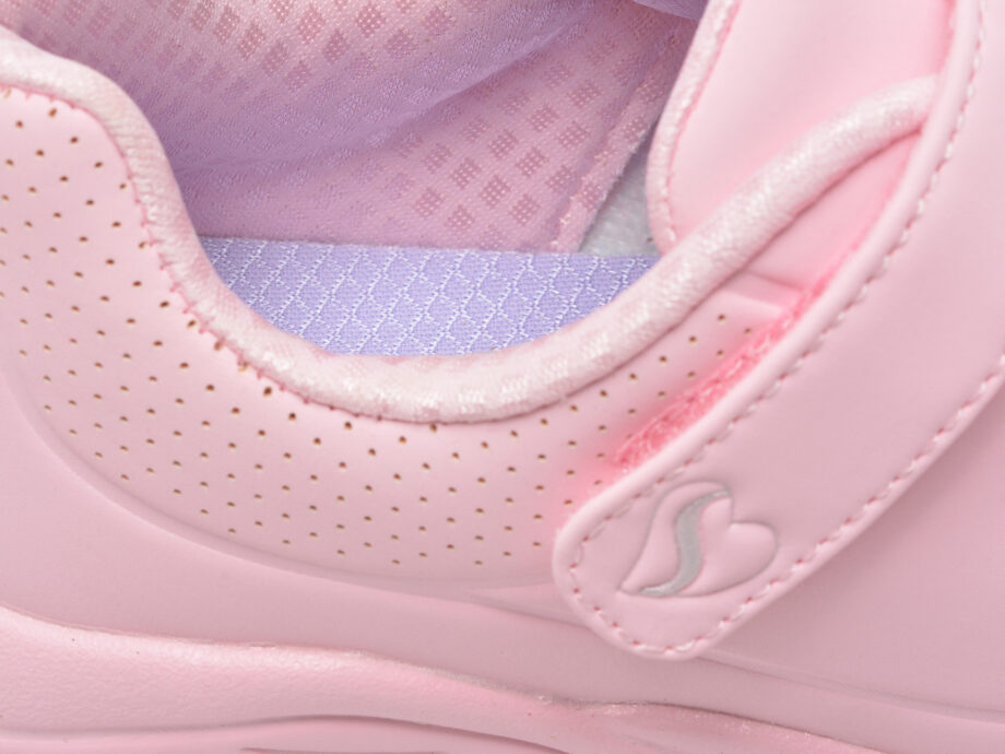 Comandă Încălțăminte Damă, la Reducere  Pantofi sport SKECHERS roz, UNO LITE, din piele ecologica Branduri de top ✓