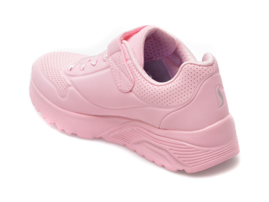 Comandă Încălțăminte Damă, la Reducere  Pantofi sport SKECHERS roz, UNO LITE, din piele ecologica Branduri de top ✓