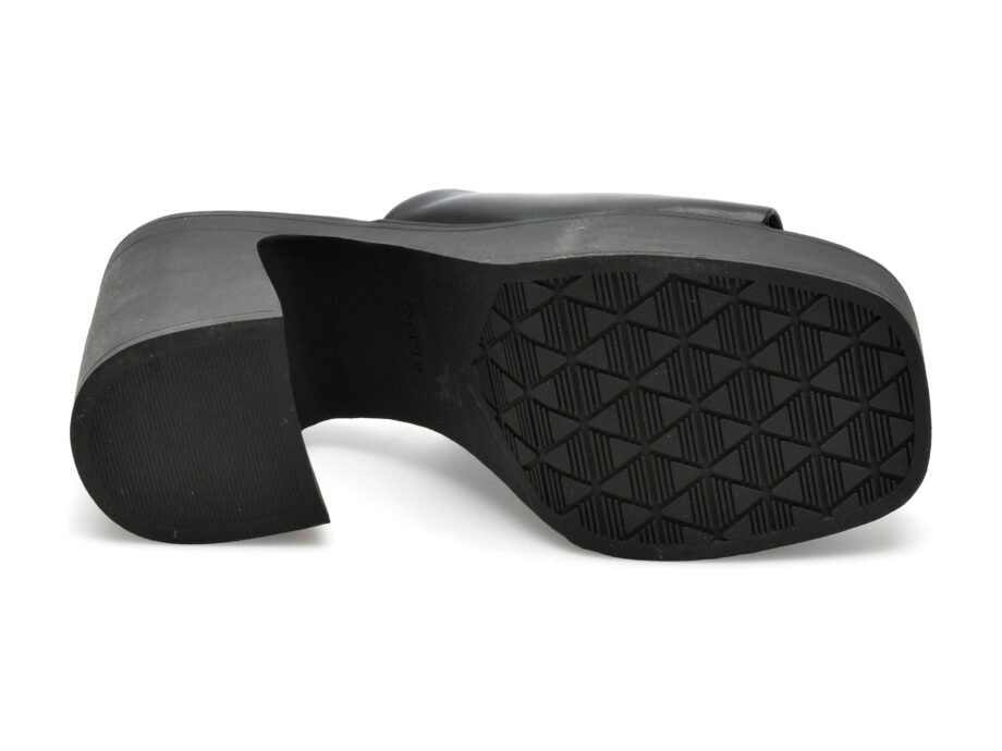 Comandă Încălțăminte Damă, la Reducere  Papuci ALDO negre, MAYSEE007, din piele naturala Branduri de top ✓
