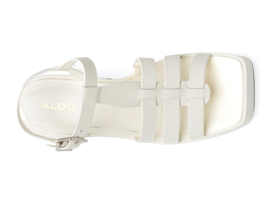 Comandă Încălțăminte Damă, la Reducere  Sandale ALDO albe, JENI100, din piele naturala Branduri de top ✓
