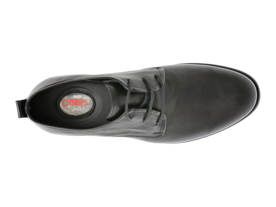 Comandă Încălțăminte Damă, la Reducere  Pantofi OTTER negri, 1453, din piele naturala Branduri de top ✓