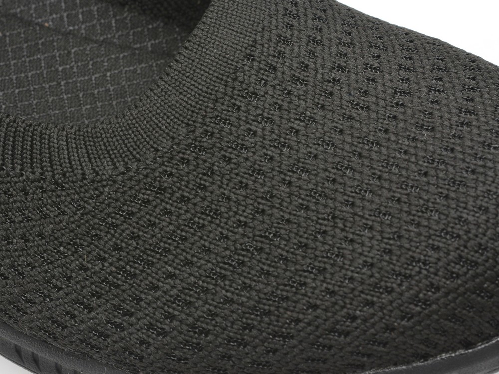 Balerini casual SKECHERS negri, BE-COOL, din material textil - imagine 2