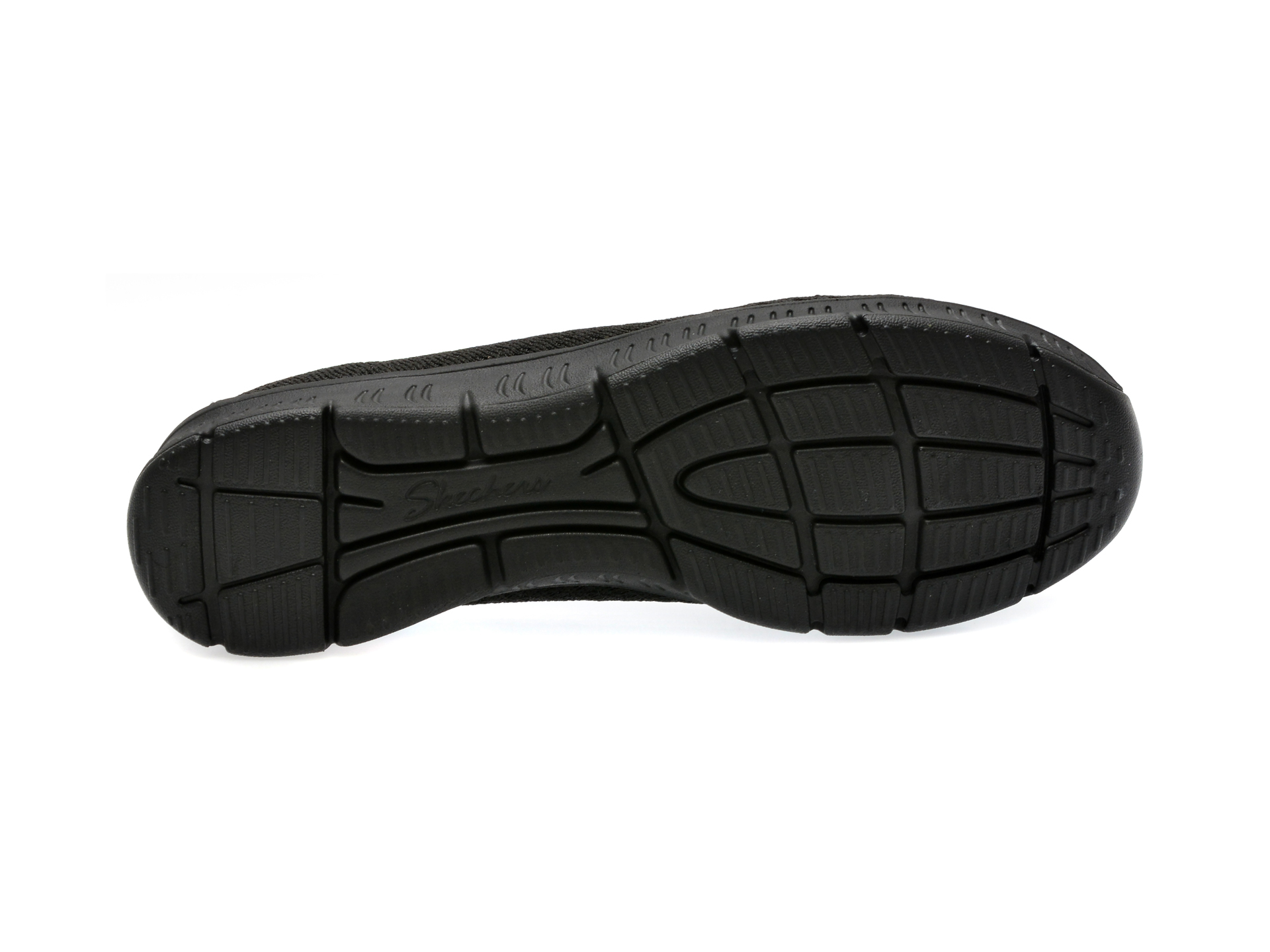 Balerini casual SKECHERS negri, BE-COOL, din material textil - imagine 7