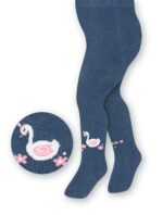 Ciorapi bebelusi bumbac jeans cu lebada Steven S071-347