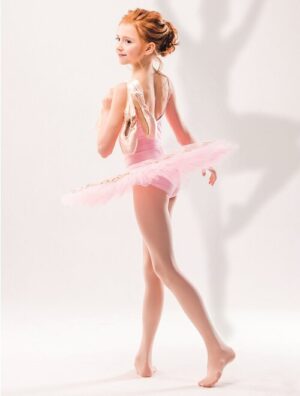 Dresuri copii lycra pentru balet Knittex Ballerina 20 den