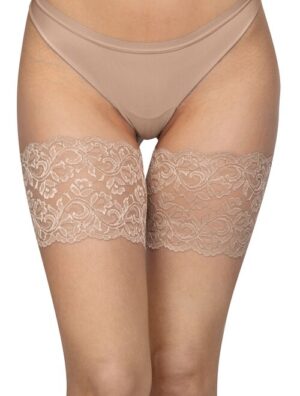 Set 2 jartiere dantelate cu silicon pentru preventia iritatiei Annes Lace