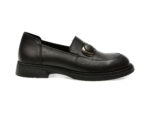 Mocasini casual EPICA negri, 381104, din piele naturala