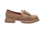 Mocasini casual IMAGE gri, V856C15, din piele intoarsa