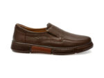 Mocasini casual OTTER maro, SH8001, din piele naturala