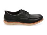 Mocasini casual OTTER negri, 323262, din piele naturala