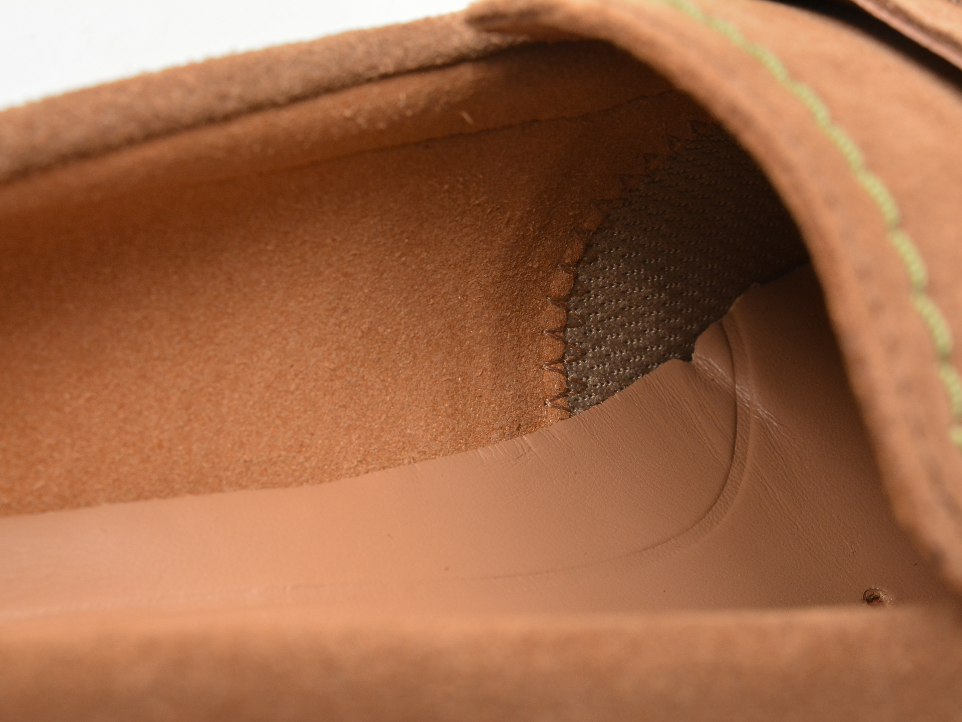 Mocasini CLARKS maro, ATTICUS LT SLIP, din piele intoarsa - imagine 3