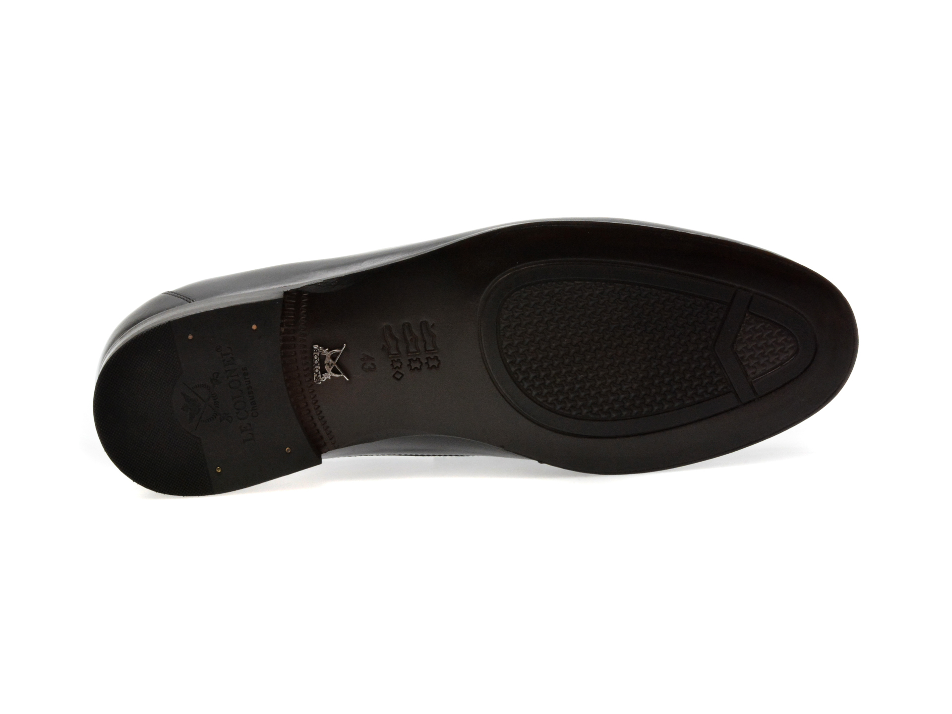 Mocasini eleganti LE COLONEL bleumarin, 630121, din piele naturala - imagine 7