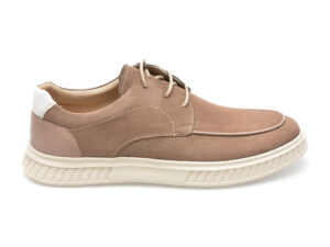 Mocasini OTTER gri, 4193, din nabuc