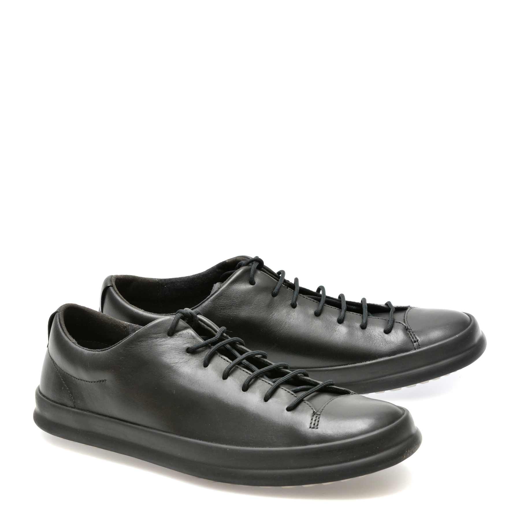 Pantofi CAMPER negri, CHASIS SPORT, din piele naturala - imagine 4