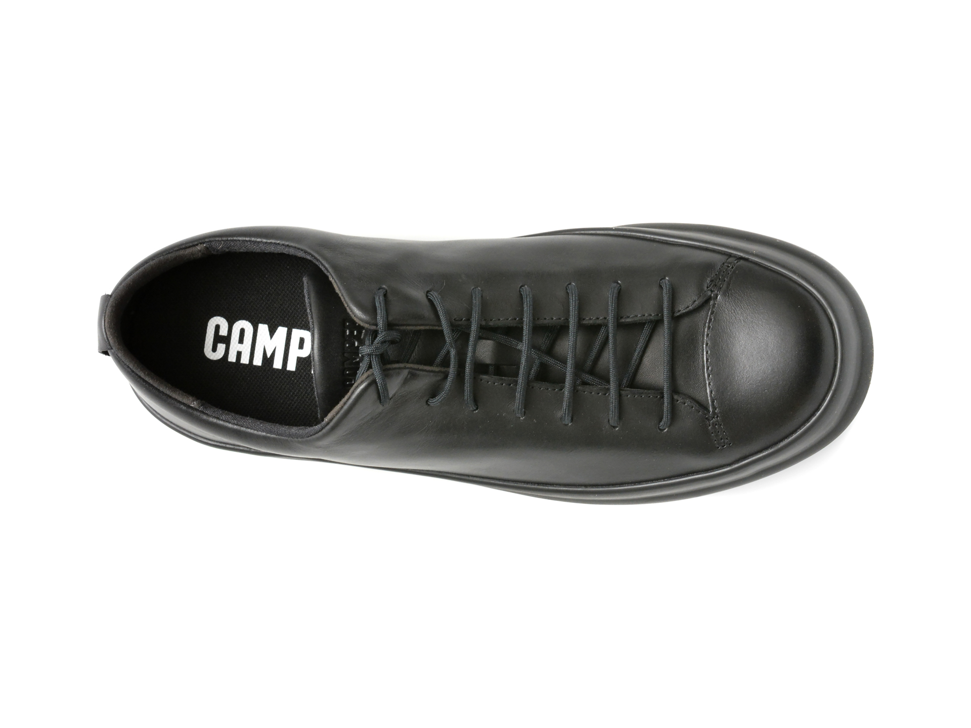 Pantofi CAMPER negri, CHASIS SPORT, din piele naturala - imagine 6
