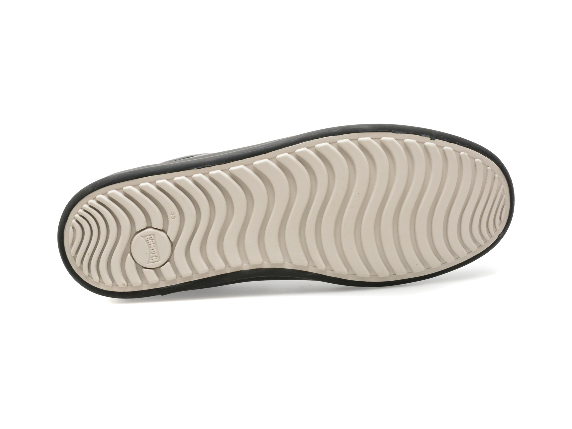 Pantofi CAMPER negri, CHASIS SPORT, din piele naturala - imagine 7