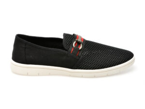 Pantofi casual ALDO negri, 13250012, din material textil